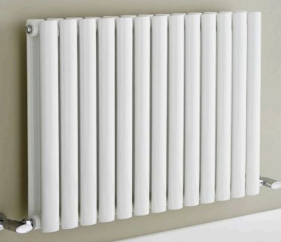 Picture of Aspen Horizontal White Radiator Single price from £118.04