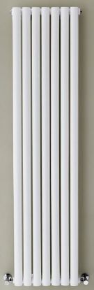 Picture of Aspen Vertical White Radiator Single price from £226.20