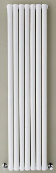 Picture of Aspen Vertical White Radiator Single price from £226.20